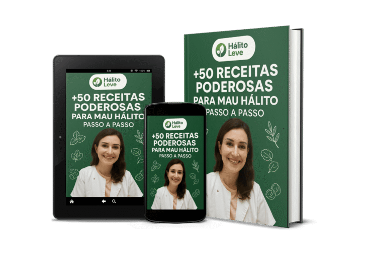 Receitas naturais contra mau hálito